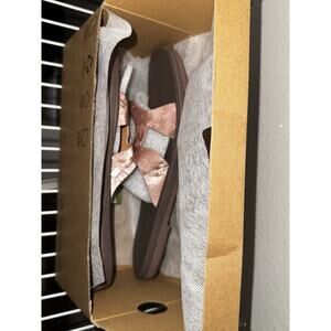 ONCAI Women’s Slide Sandals Brown Comfort Casual Lightweight New in Box